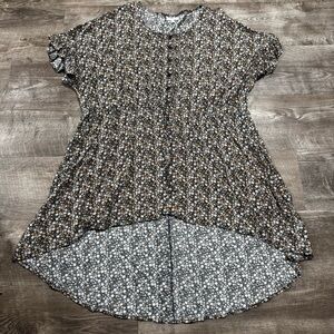 Maurices Floral Short Sleeve Dress Size 2x